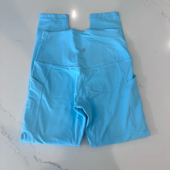 Lululemon Athletica Blue Leggings for Performance - Picture 2 of 3